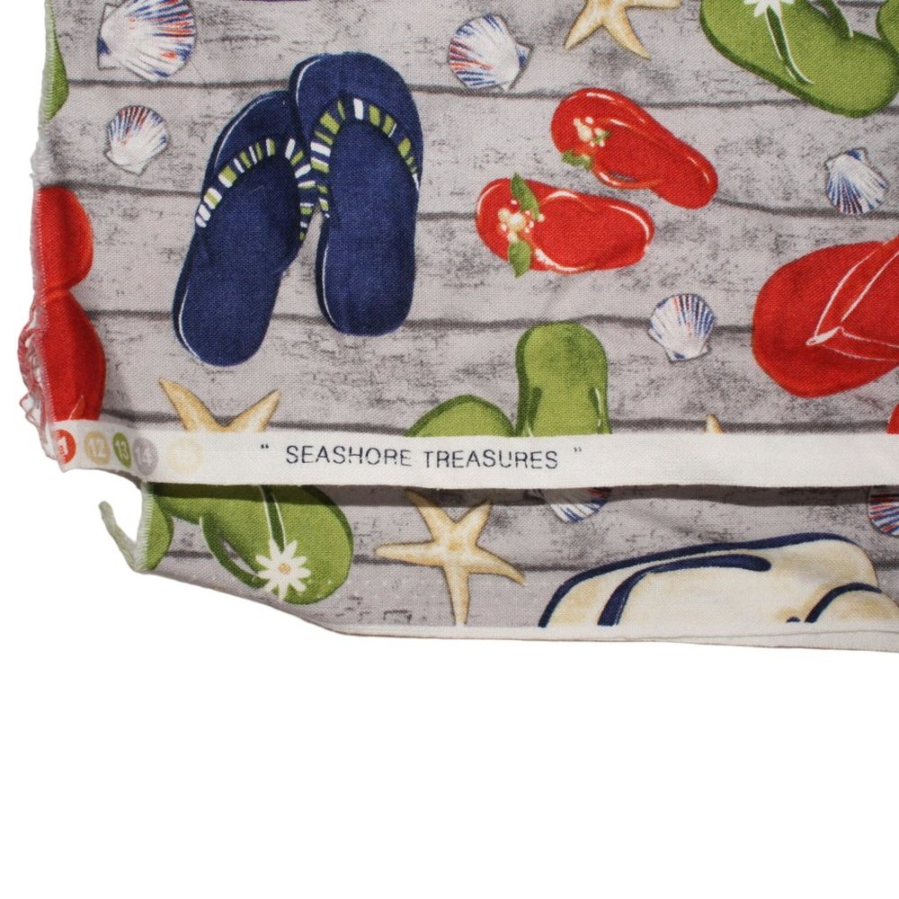 Robert Kaufman Sagebrush Fabric Stephanie 42"X23" Sea Shore Treasure #775 - Picture 3 of 6